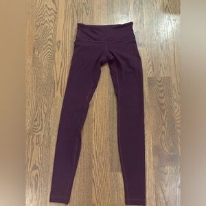 lululemon athletica Plum High-Rise Leggings